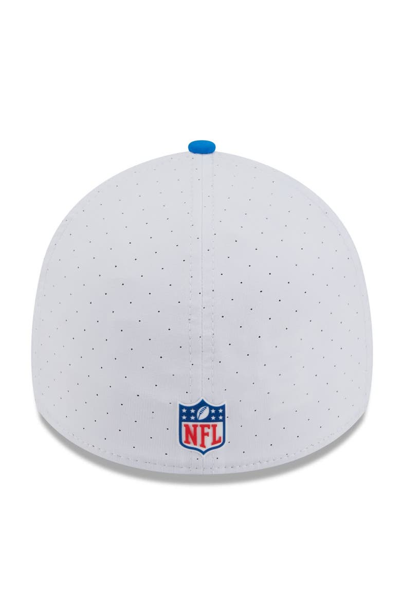 New Era Men's New Era White/Blue Detroit Lions 2025 NFL Training Camp 39THIRTY Flex Hat, Alternate, color, White