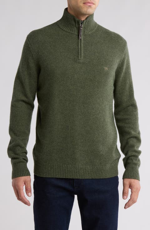 Jacks Bay Quarter Zip Sweater