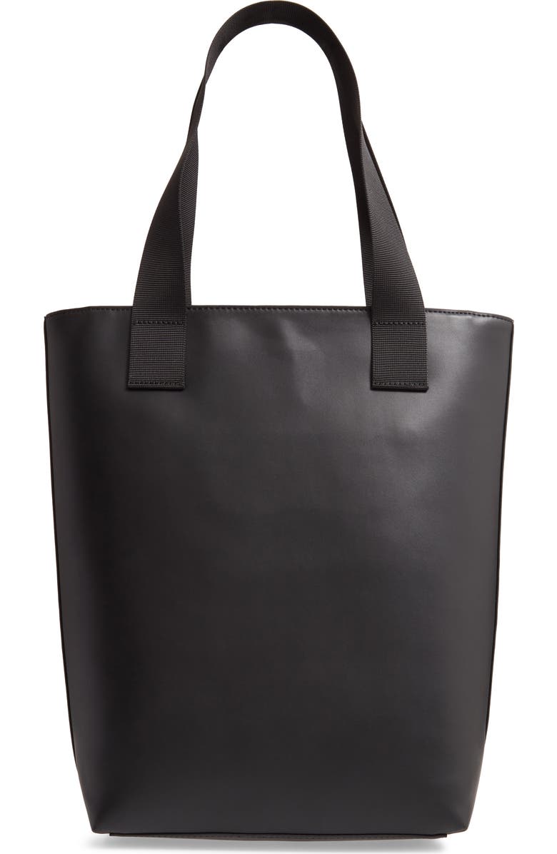 TOMMY JEANS Faux Leather Tote, Alternate, color,