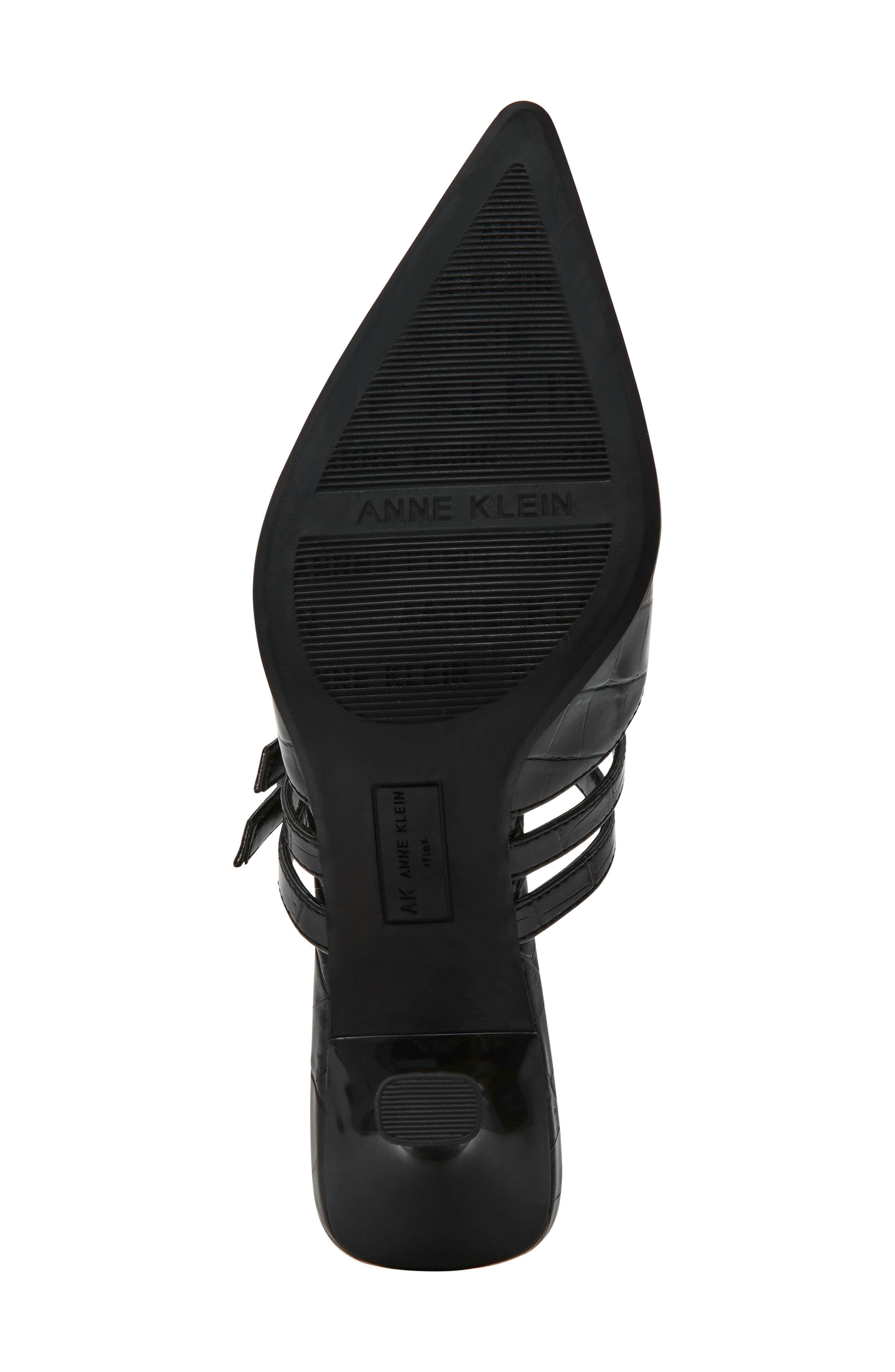 Colden Mule, Alternate, color, BLACK CROCO