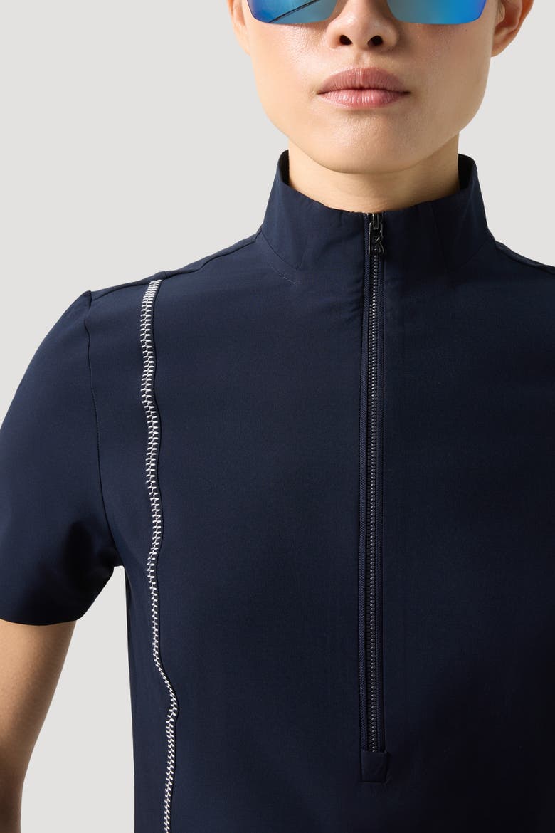 Leony Functional Dress, Alternate, color, Navy blue