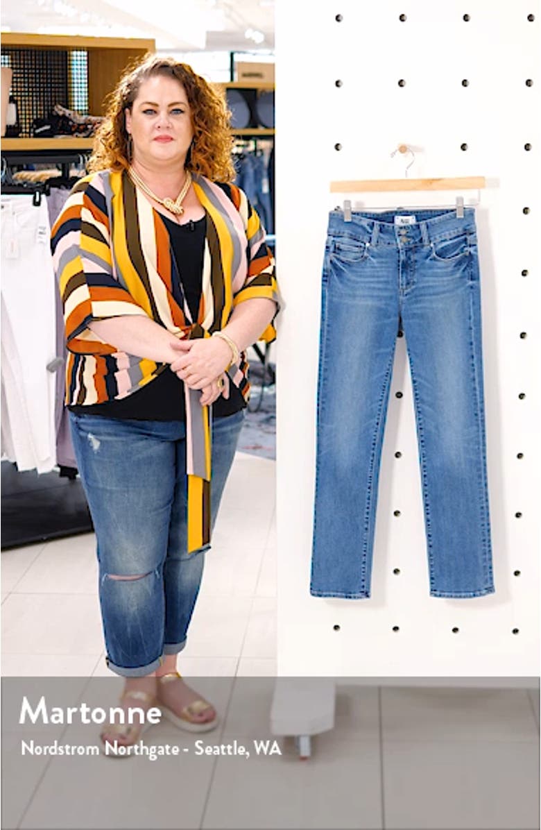 Hidden Hills Ankle Straight Leg Jeans, sales video thumbnail