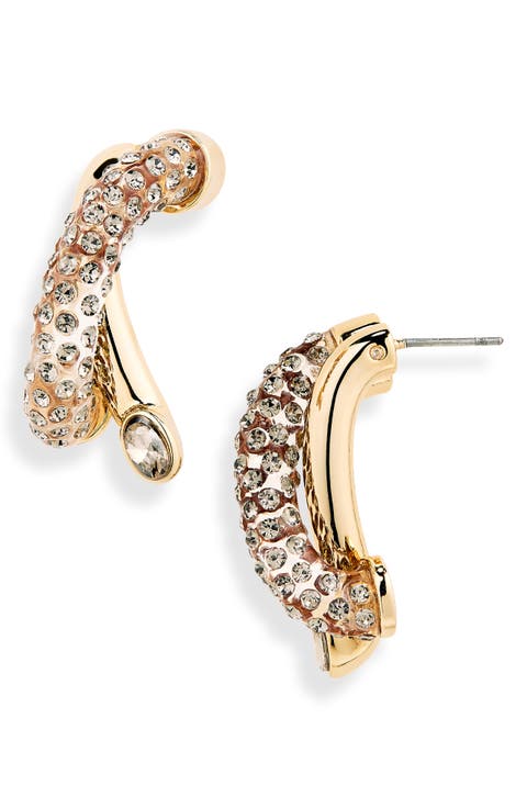Karlie Crystal Drop Earrings