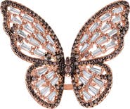 FZN Cubic Zirconia Butterfly Ring