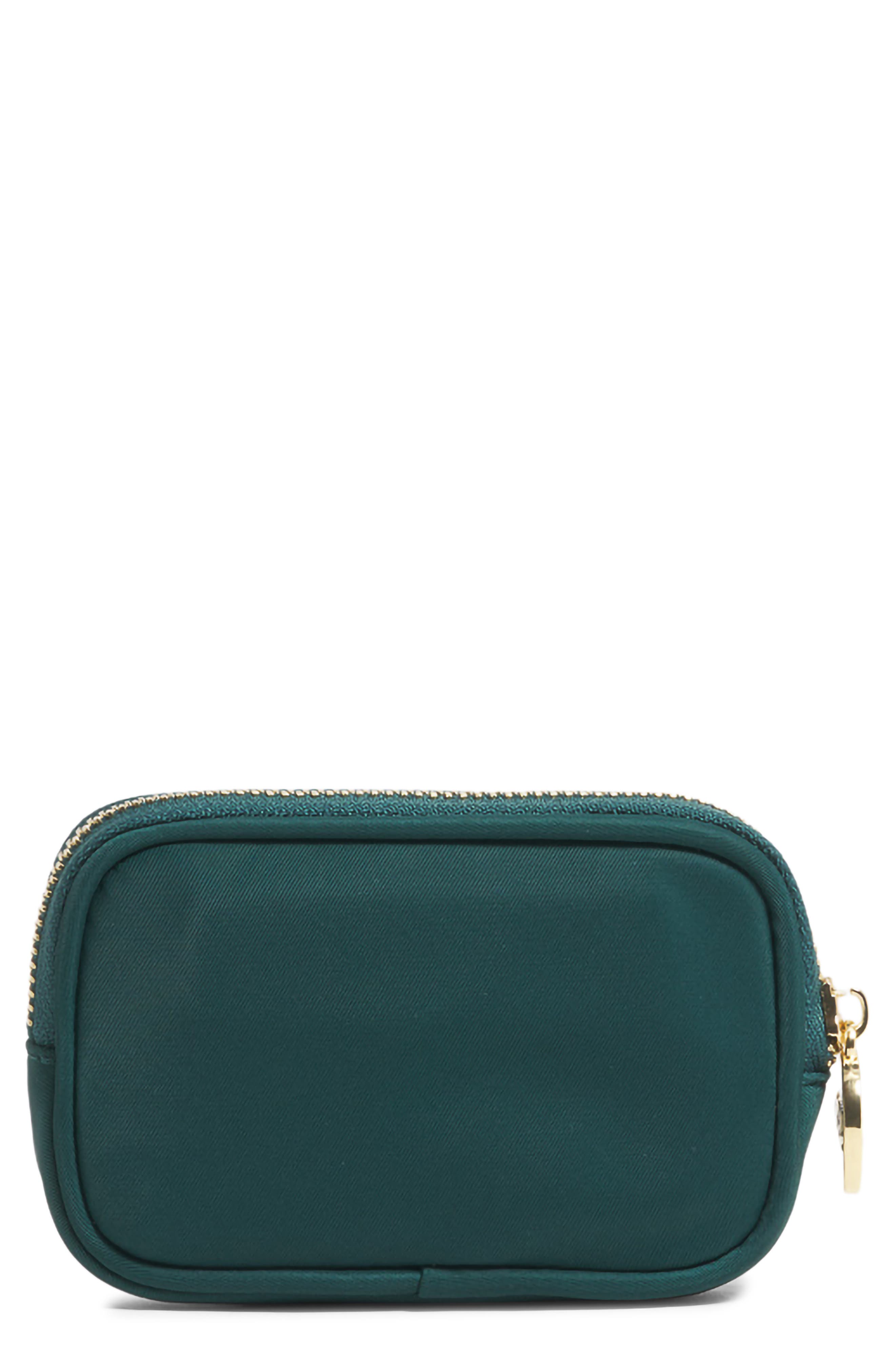 Stoney Clover Lane Micro Nylon Pouch, Main, color, Teal