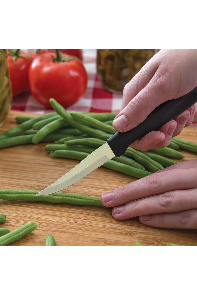 Cutlery 3.25-Inch Heavy Duty Paring Knife Anthem Wave Handle, Alternate, color, Black
