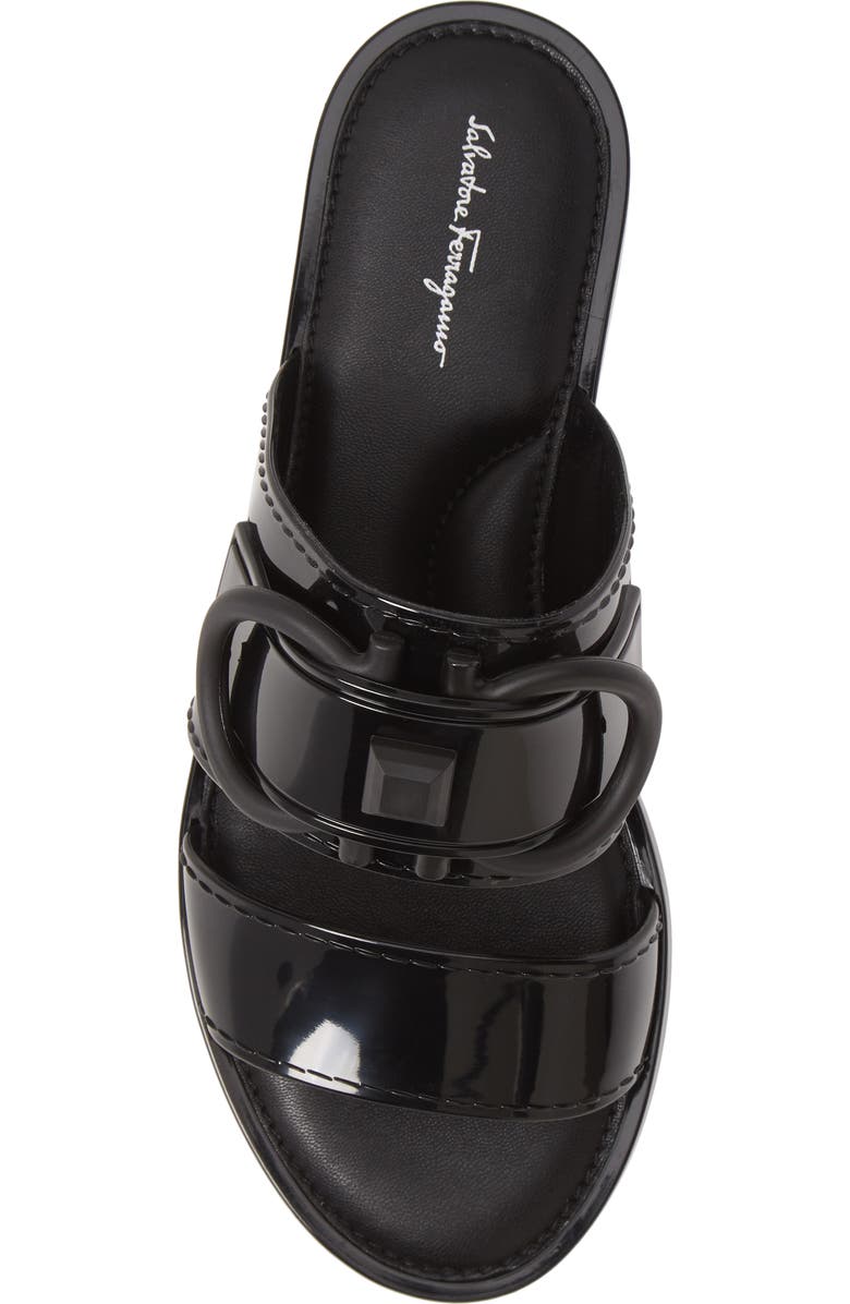 FERRAGAMO Salvatore Ferragamo Taryn Logo Slide Sandal, Alternate, color,