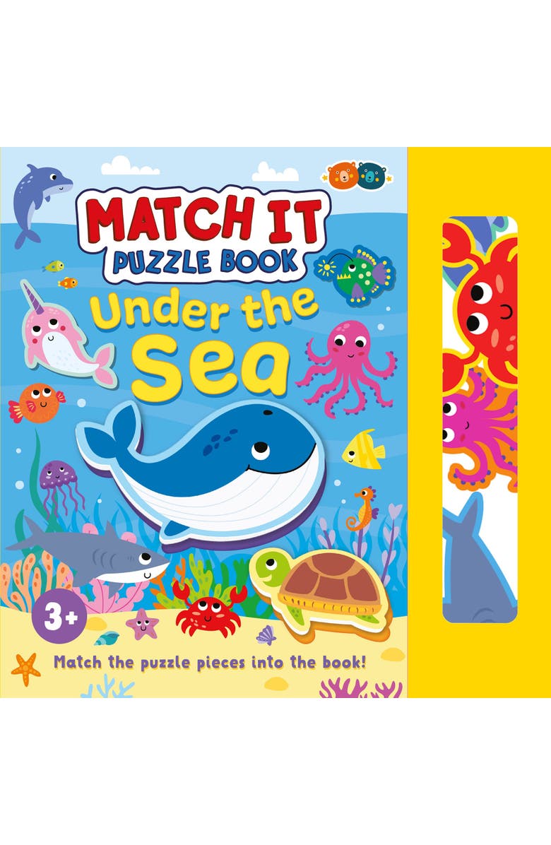 Buddy & Barney Match It Puzzle Book, Under The Sea Jigsaw Storybook, Kid 3+, Main, color, Multicolored