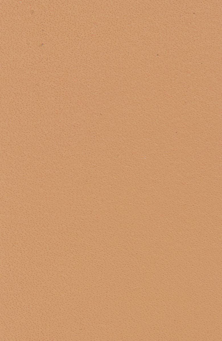 Nordstrom Oval Buckle Leather Belt, Alternate, color, Tan