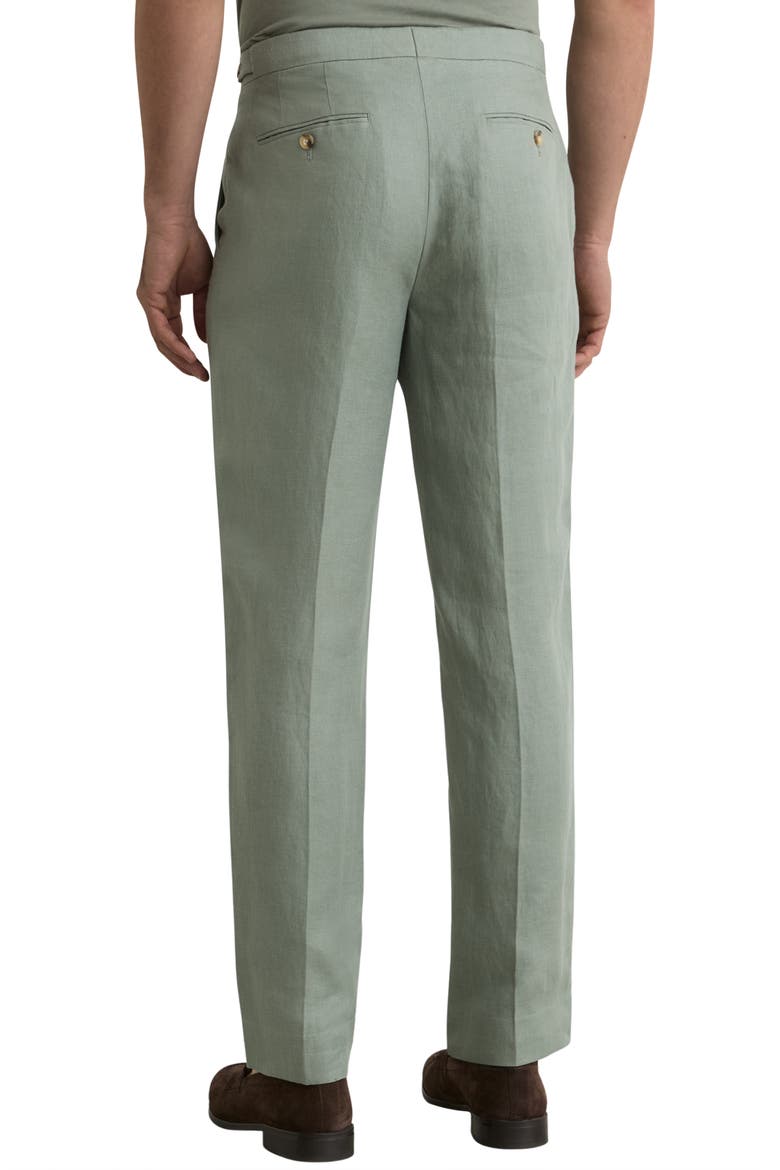 Atlantic Linen Trousers, Alternate, color, SAGE