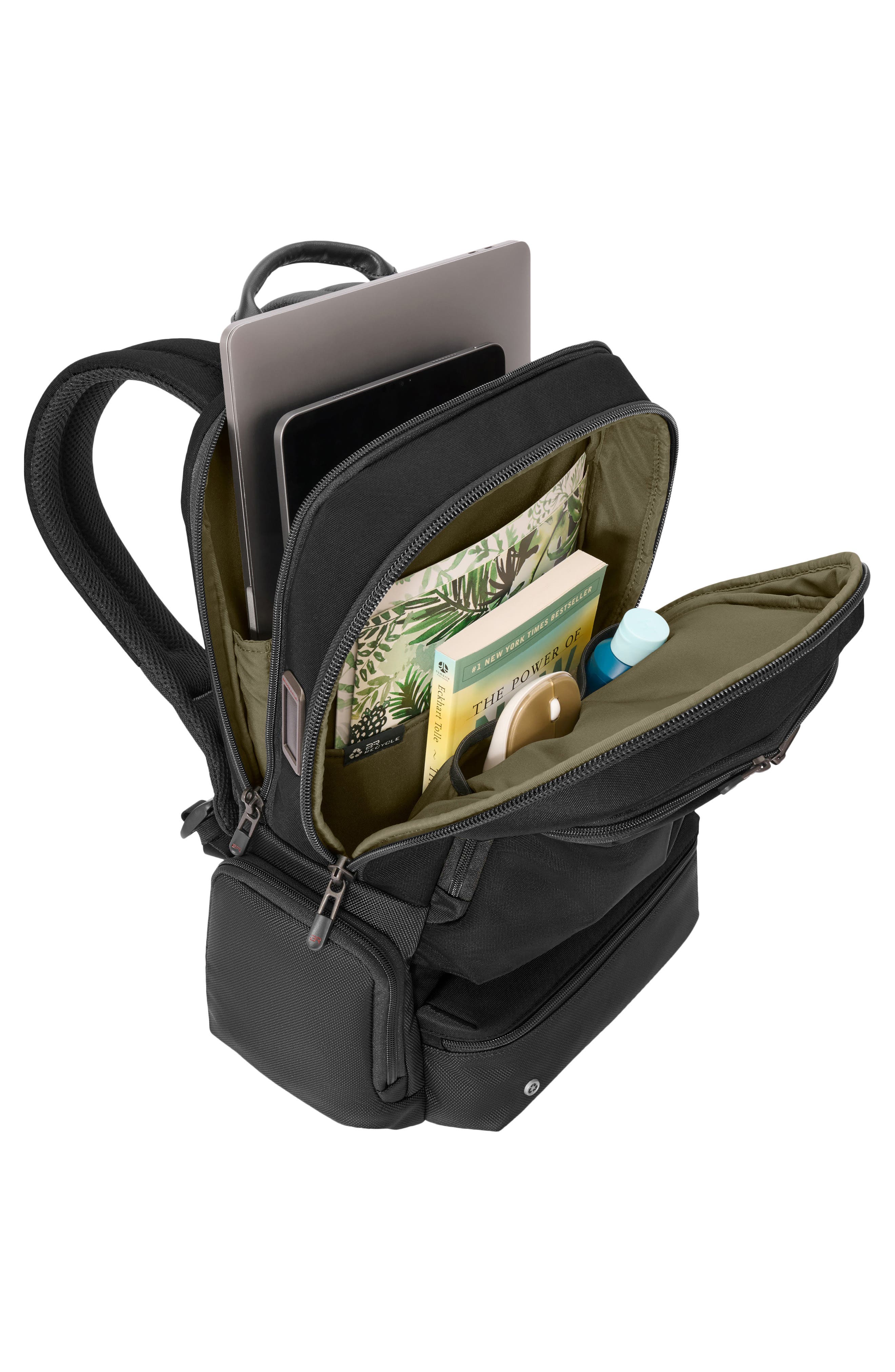 HTA Large Cargo Backpack, Alternate, color, BLACK
