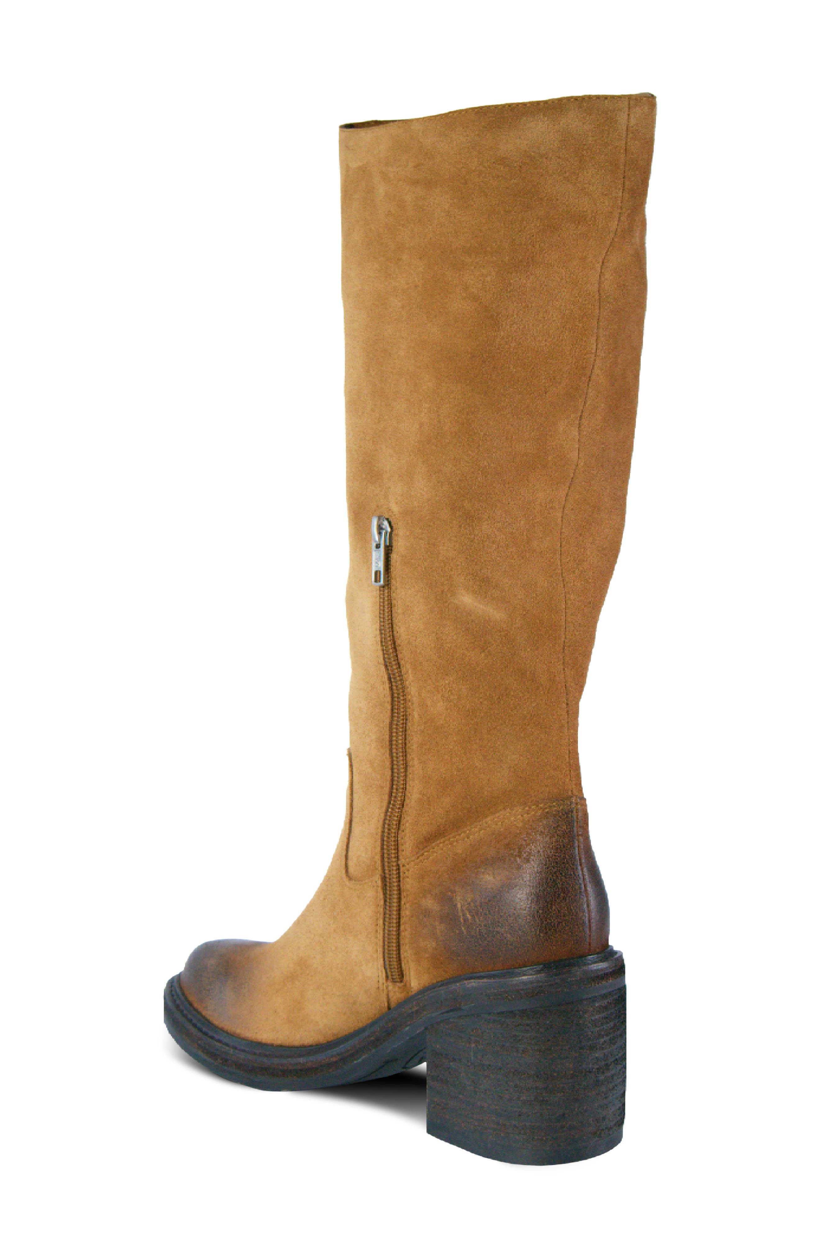Iris Knee High Boot, Alternate, color, CAMEL