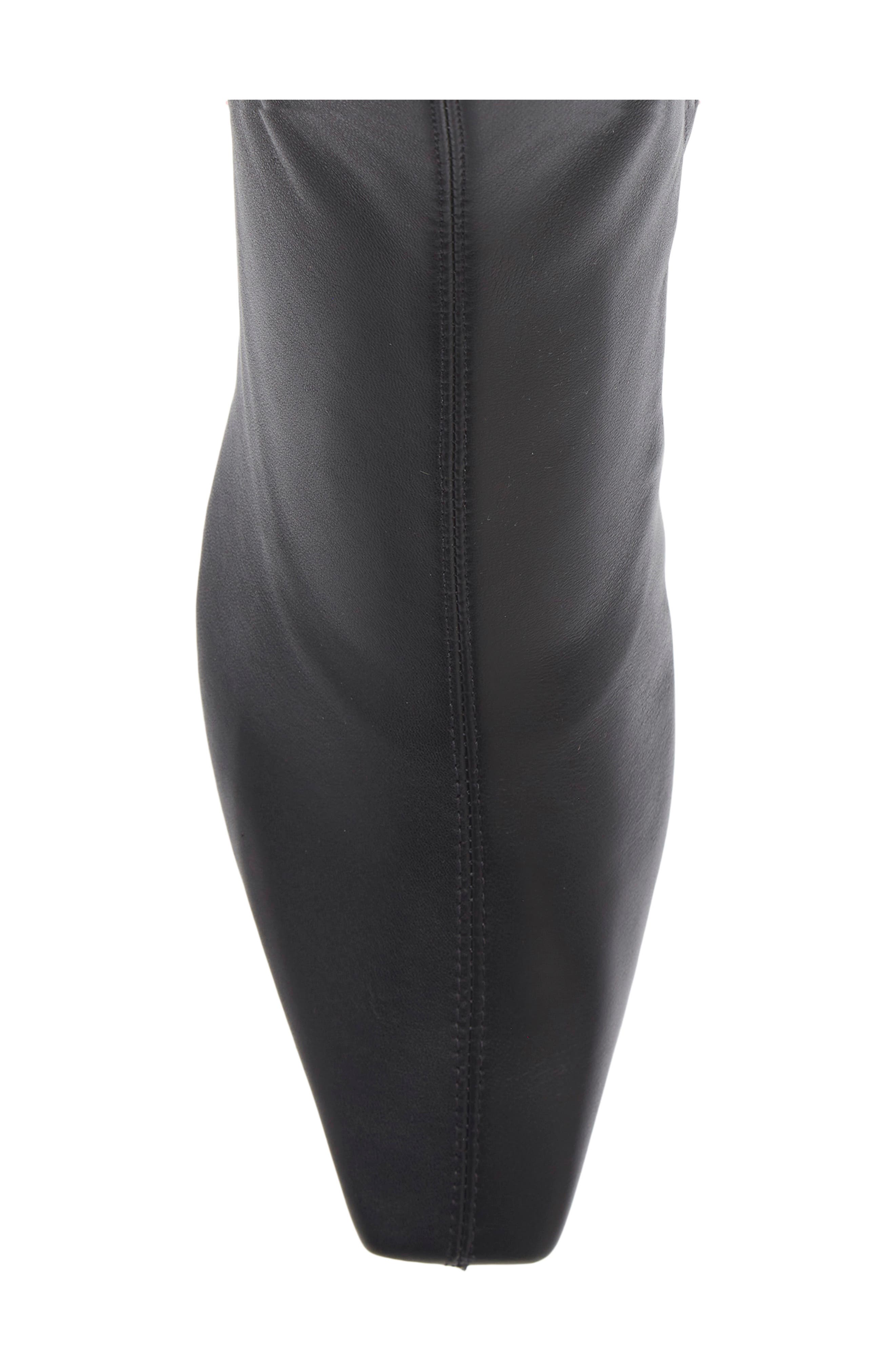 Remy Stretch Leather Ankle Boot, Alternate, color, BLACK STRETCH LEATHER