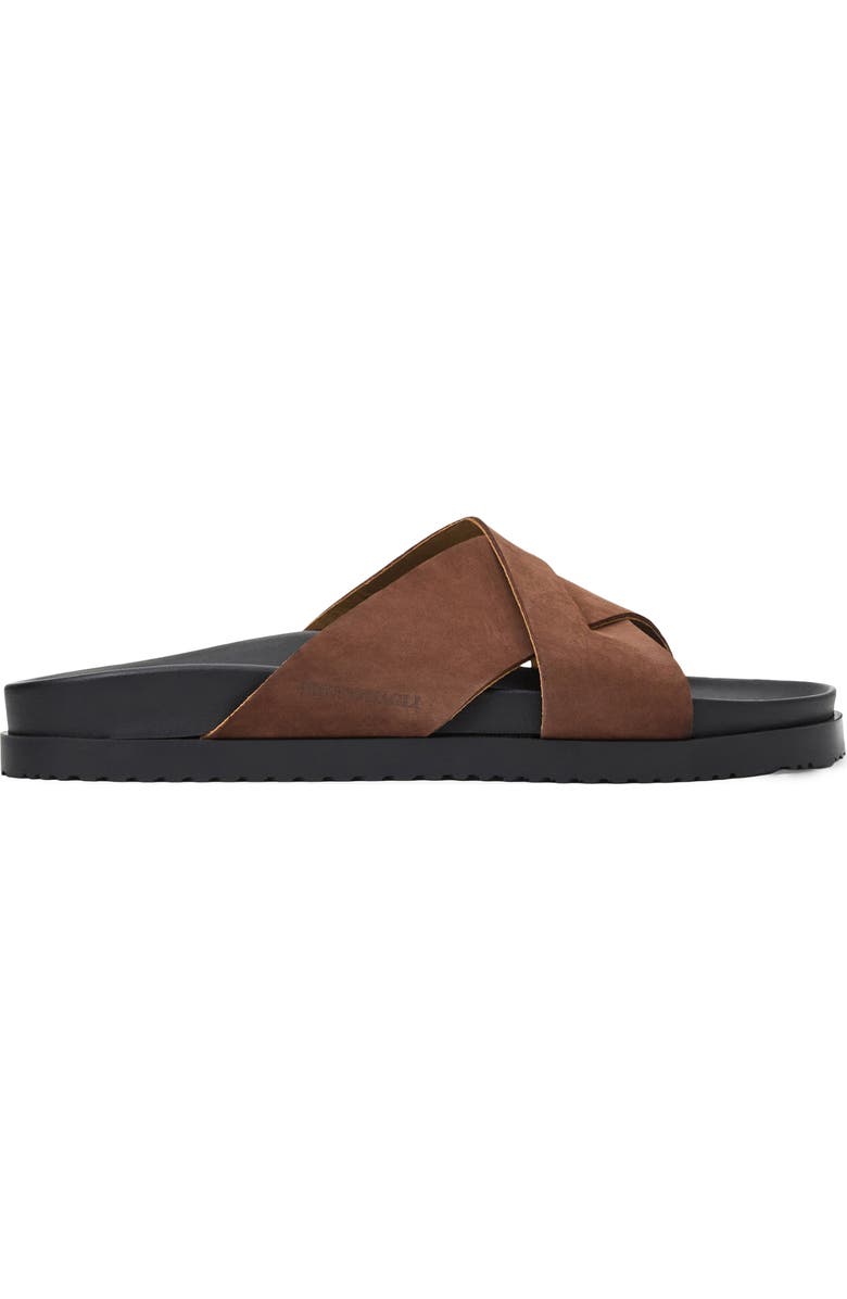 Bruno Magli Bologna Slide Sandal, Alternate, color, Moka Nubuck