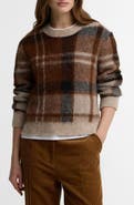 Barbour Glendyn Plaid Crewneck Sweater