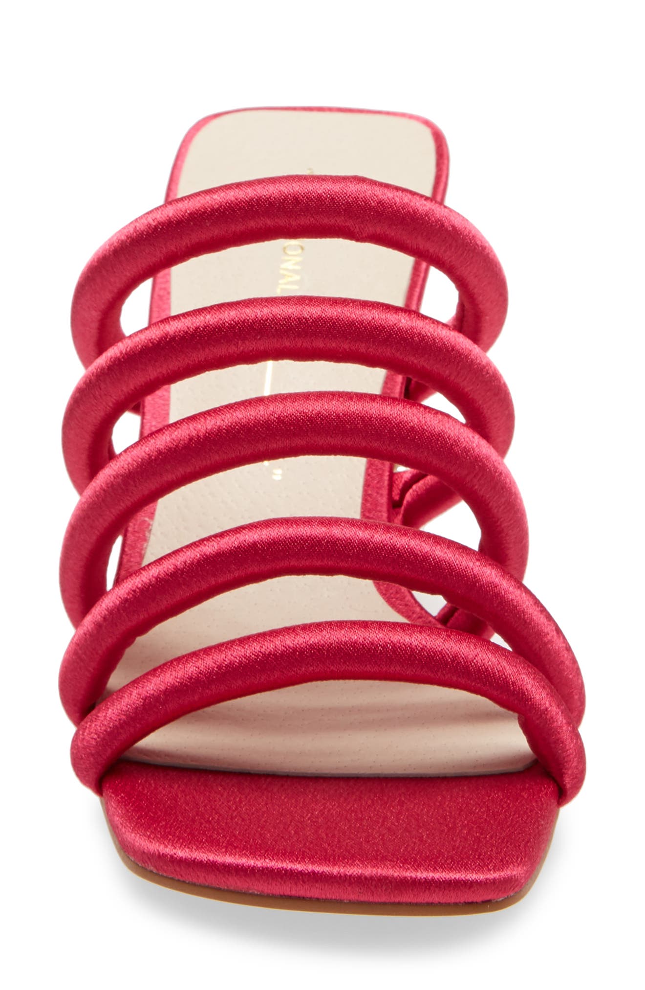 Willow Slide Sandal, Alternate, color, FUCHSIA FABRIC