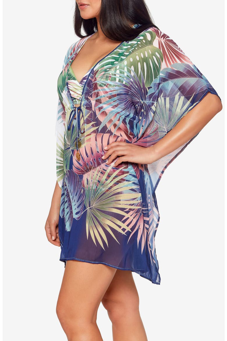 It's a Breeze Cover-Up Caftan, Alternate, color, MULTI