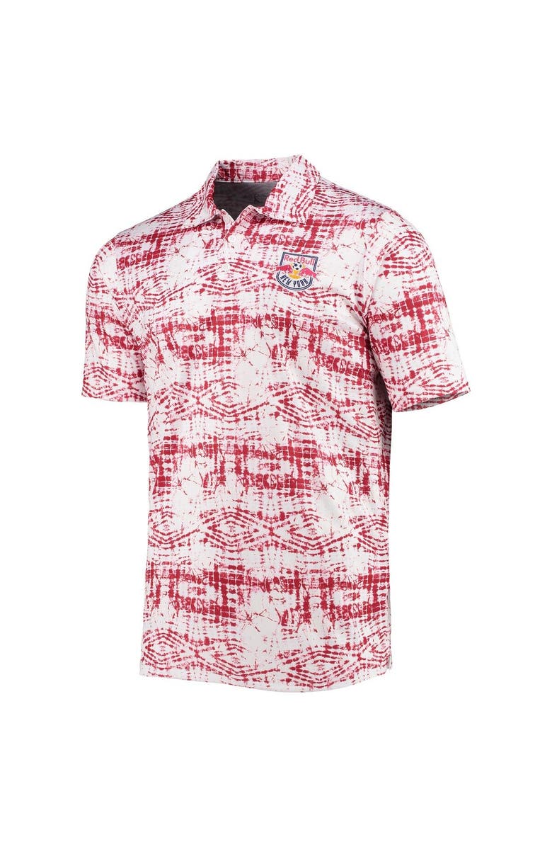ANTIGUA Men's Antigua Red New York Red Bulls Vivid Polo, Alternate, color, Red