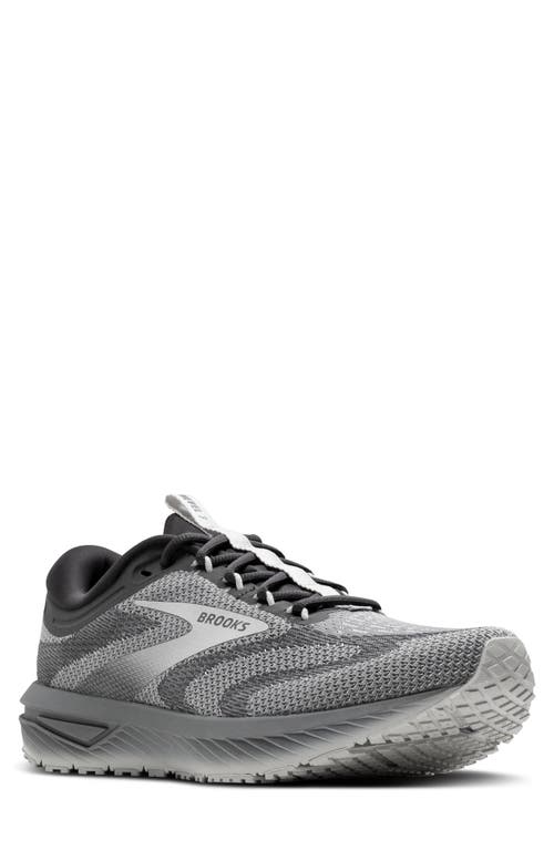 Brooks Revel 7 Hybrid Running Shoe In Black
