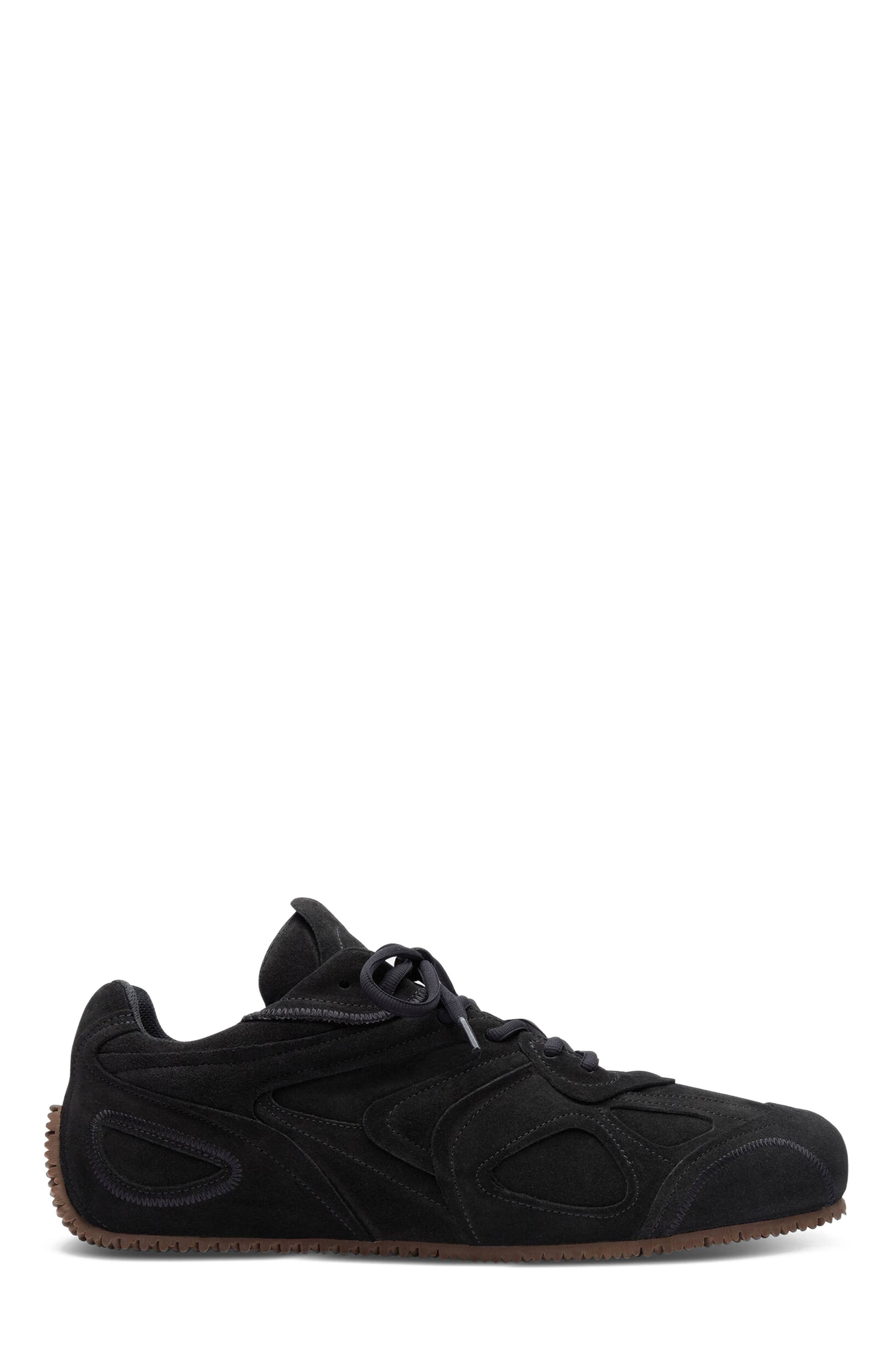 Slow Suede Runner - Men's, Main, color, Black/Dark Gum