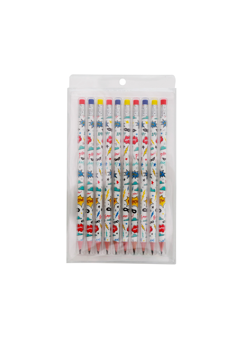 Back to School Superhero Pencil Set, Alternate, color, Assorted Pre-Pack