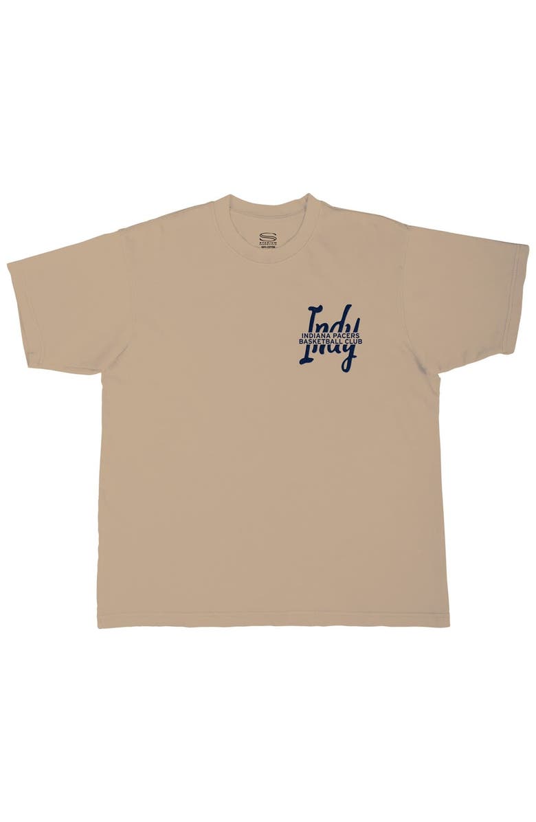 Stadium Essentials Unisex Stadium Essentials  Tan Indiana Pacers Urban T-Shirt, Alternate, color, Tan