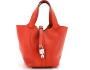 Pre-Owned Hermes Picotin Lock Bag Clemence PM