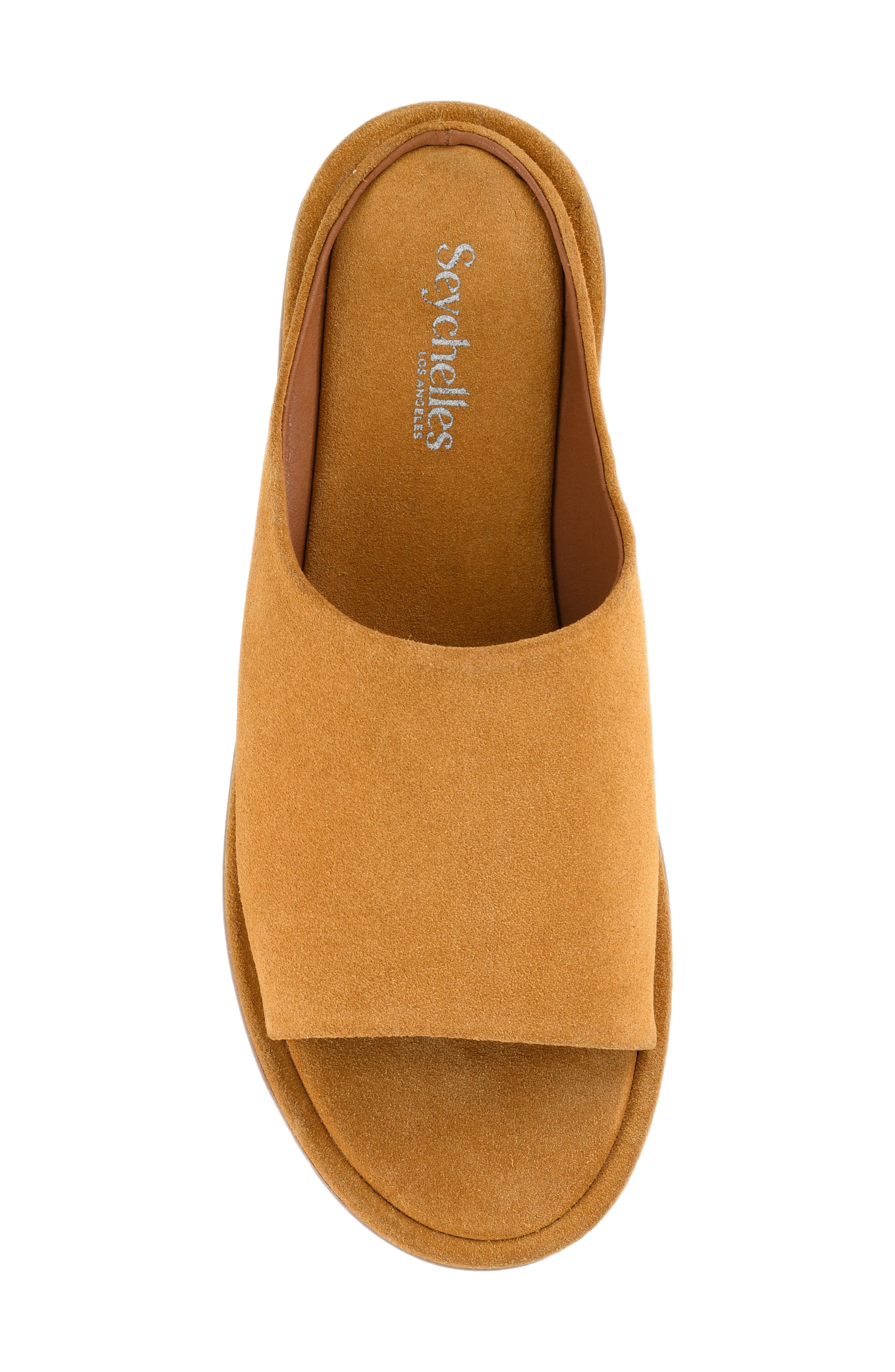 It's A Yes Slide Sandal, Alternate, color, YELLOW