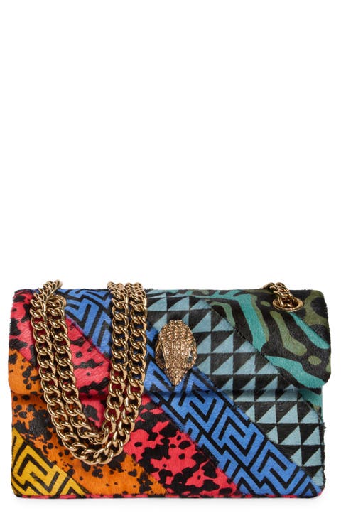 Mini Kensington Genuine Calf Hair Convertible Crossbody Bag