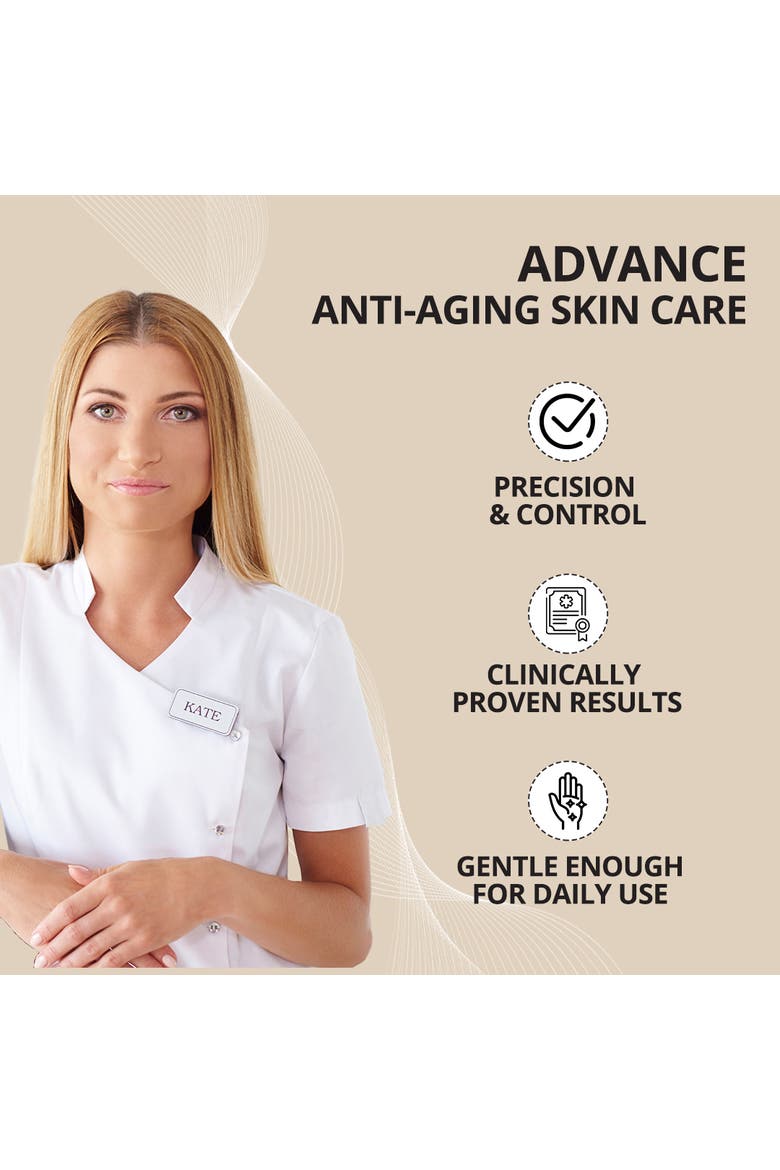 Anti-Aging Peptide Serum with Hyaluronic Acid, Alternate, color, Transparent