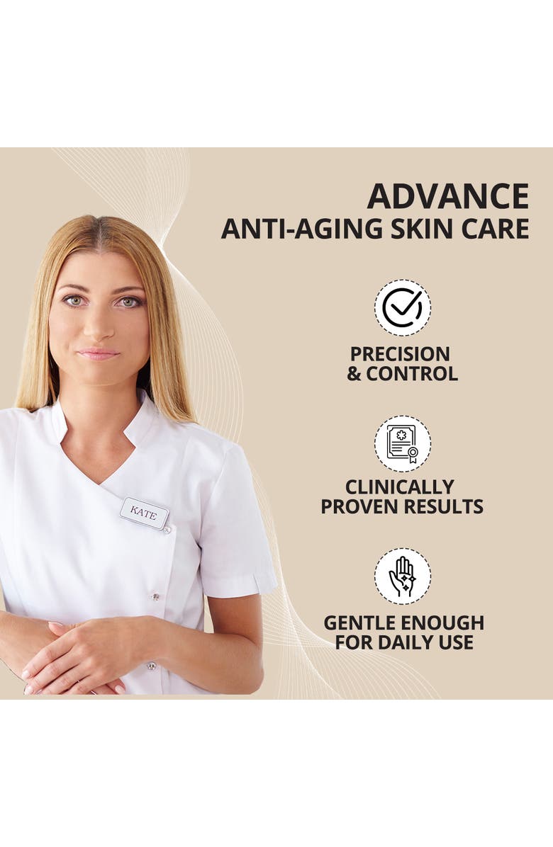 7e Wellness Anti-Aging Peptide Serum with Hyaluronic Acid, Alternate, color, Transparent