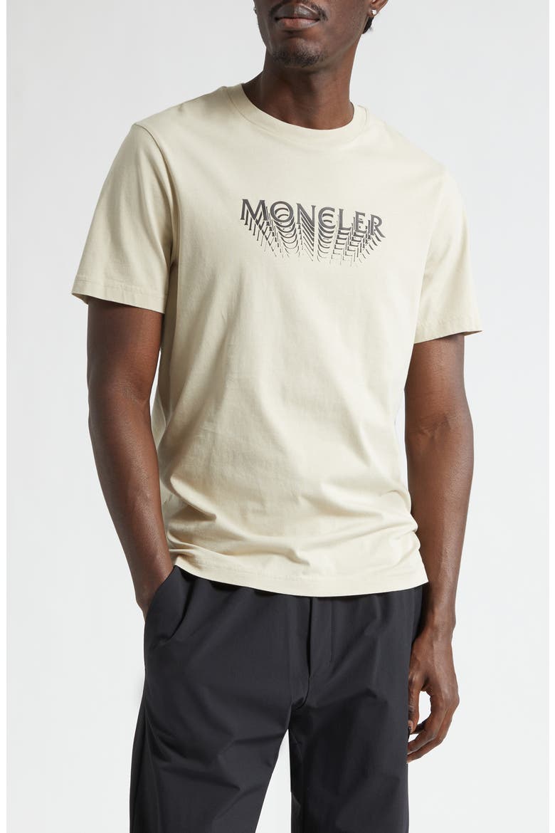Logo Patch Cotton Graphic T-Shirt, Main, color, AGATE GRAY