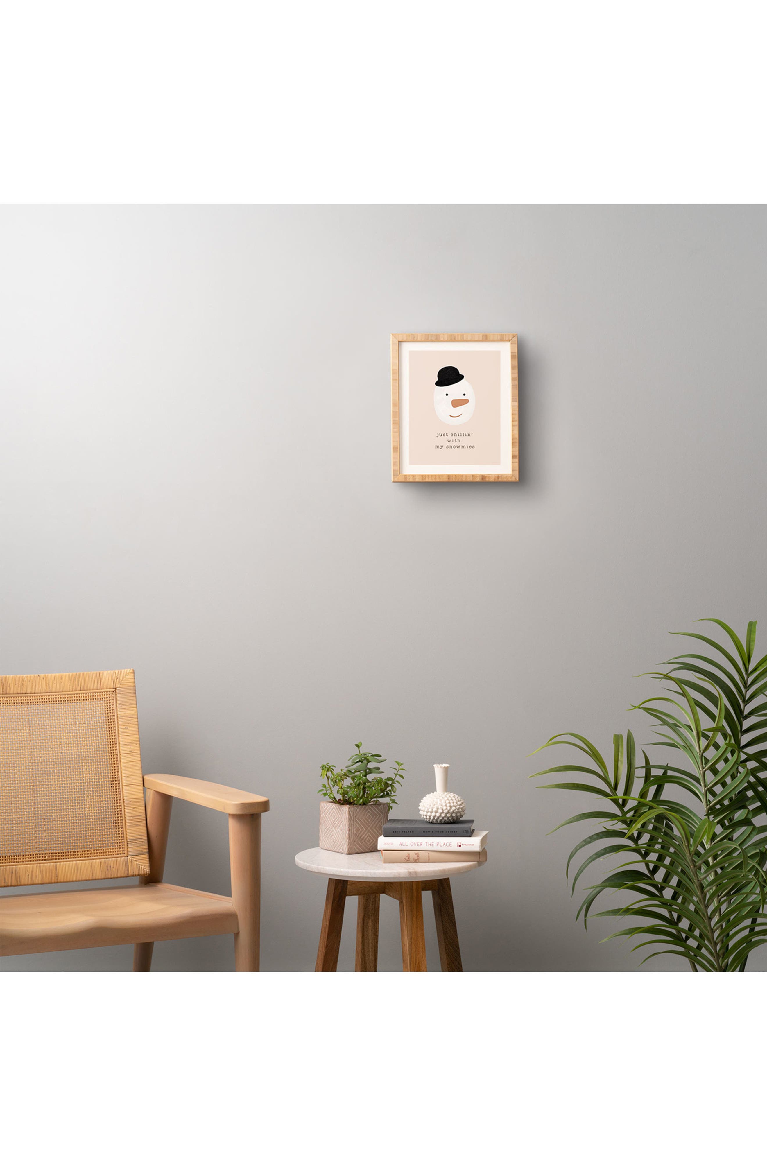 Deny Designs Orara Studio Chilling With My Snowmies Framed Wall Art ...