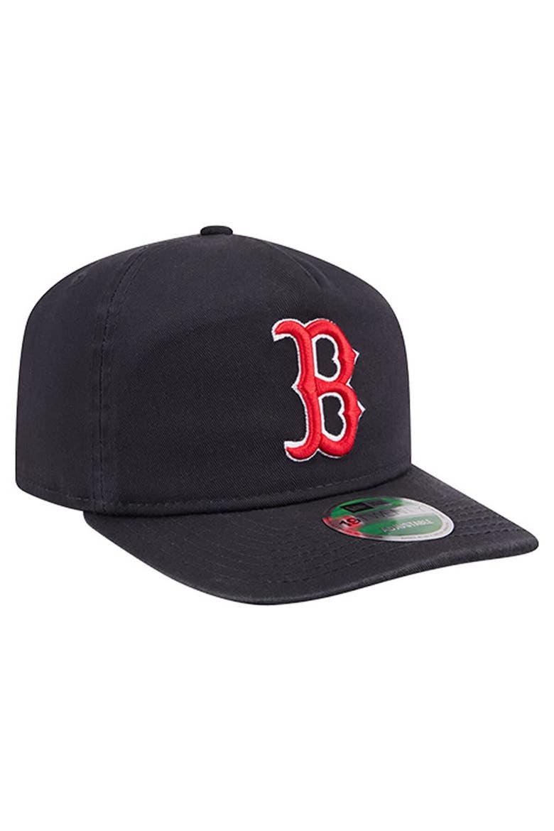 Men's New Era  Navy Boston Red Sox Team 19TWENTY Adjustable Hat, Alternate, color, Navy