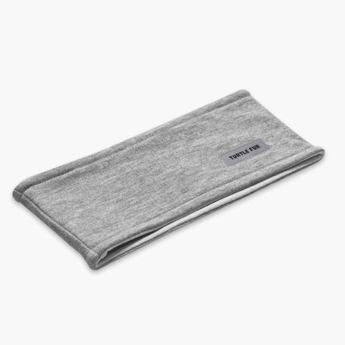 Turtle Fur Luxe Wide Headband In Gray