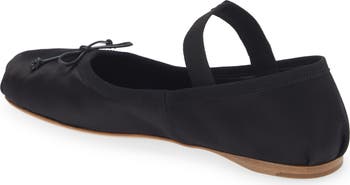 Logo Strap Ballet Flat