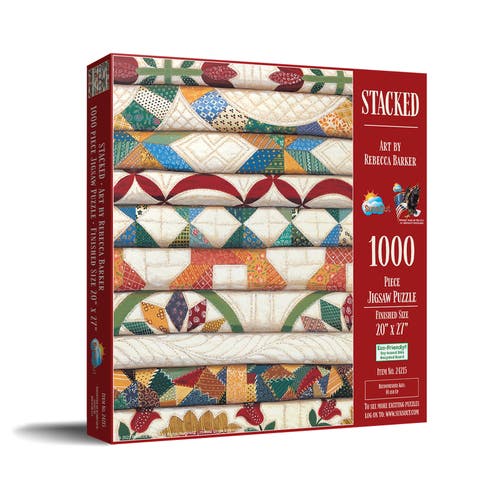 Stacked 1000 piece Jigsaw Puzzle for Adults
