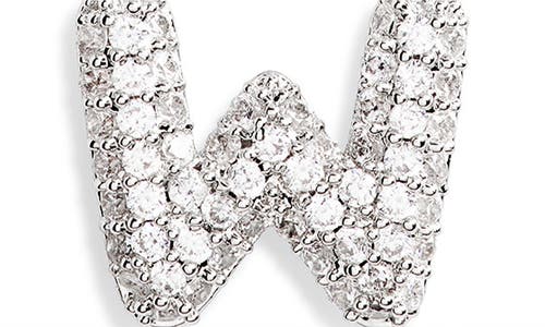 Leith Cubic Zirconia Initial Pendant Necklace