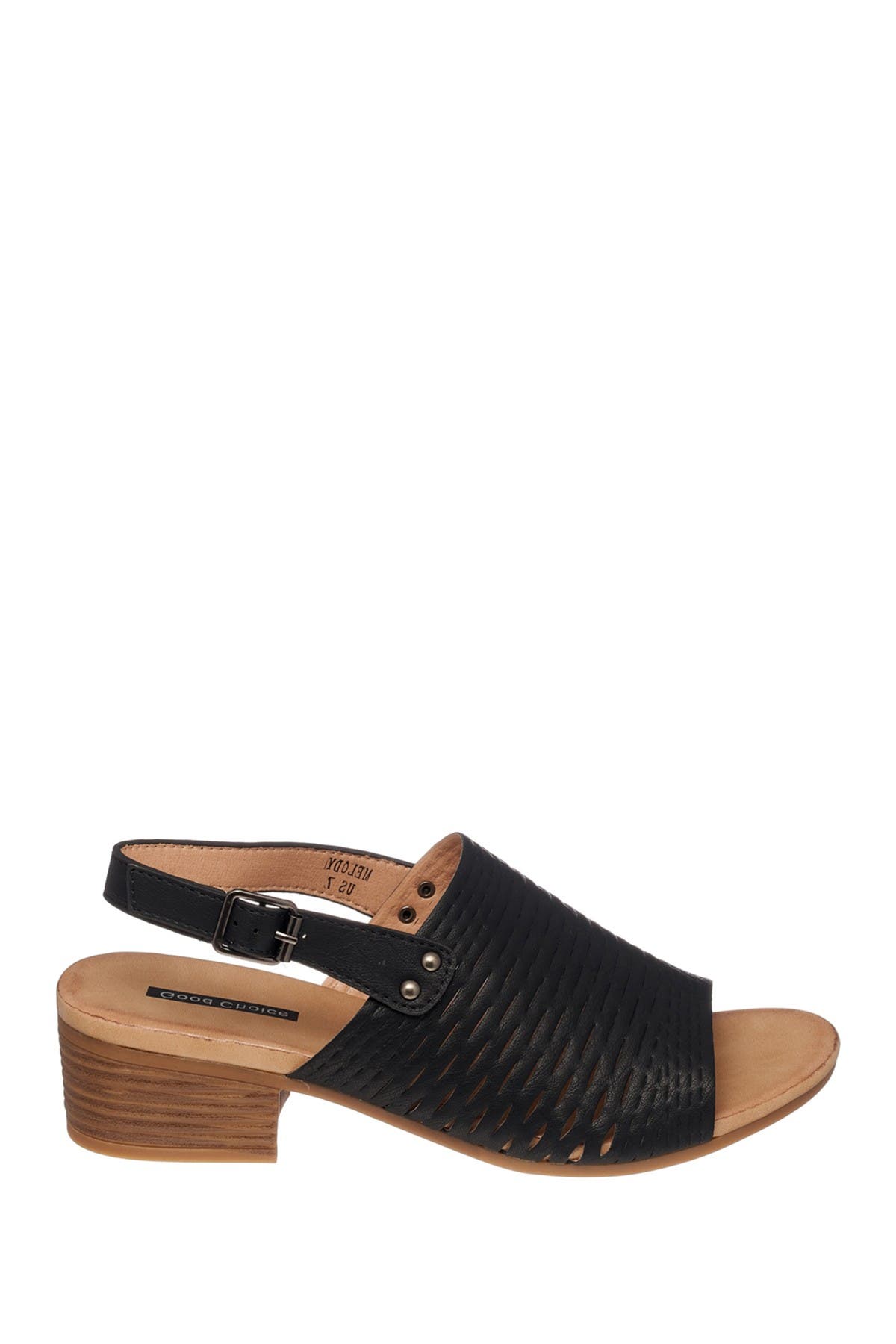 GOOD CHOICE NEW YORK Meldoy Slingback Block Heel Sandal, Alternate, color, 