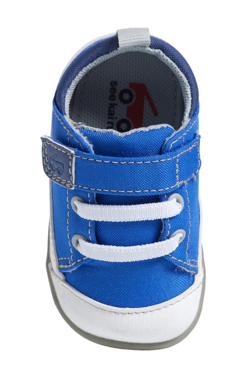 See Kai Run Kids' Stevie Mini Sneaker In Kelly Blue