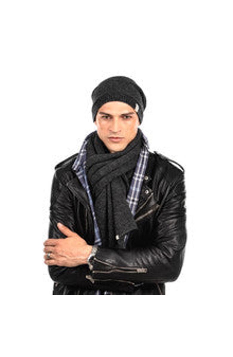 Nirvanna Designs Dekalb Slouch, Alternate, color, Black