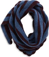 Treasure & Bond Scallop Trim Knit Triangle Scarf