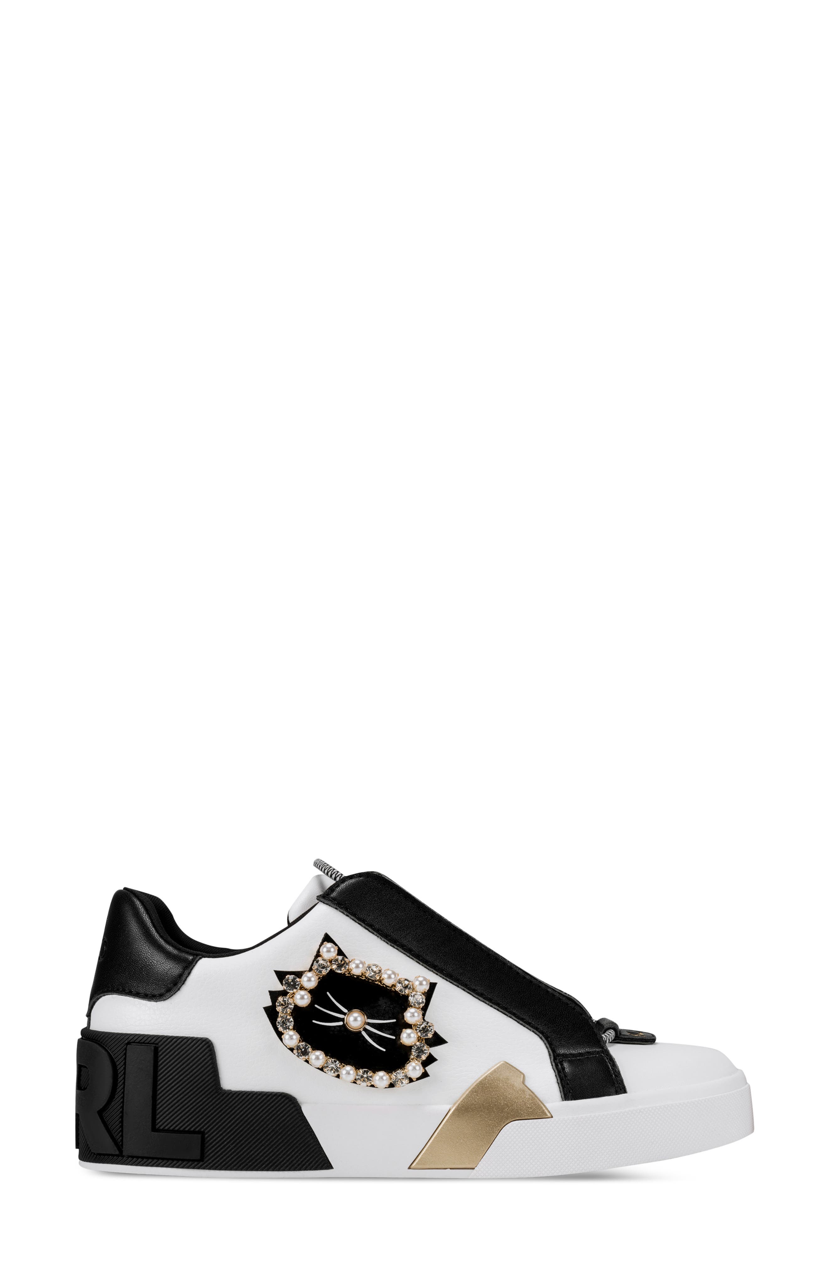 KARL LAGERFELD PARIS Madisyn Slip-On Sneaker, Alternate, color, 