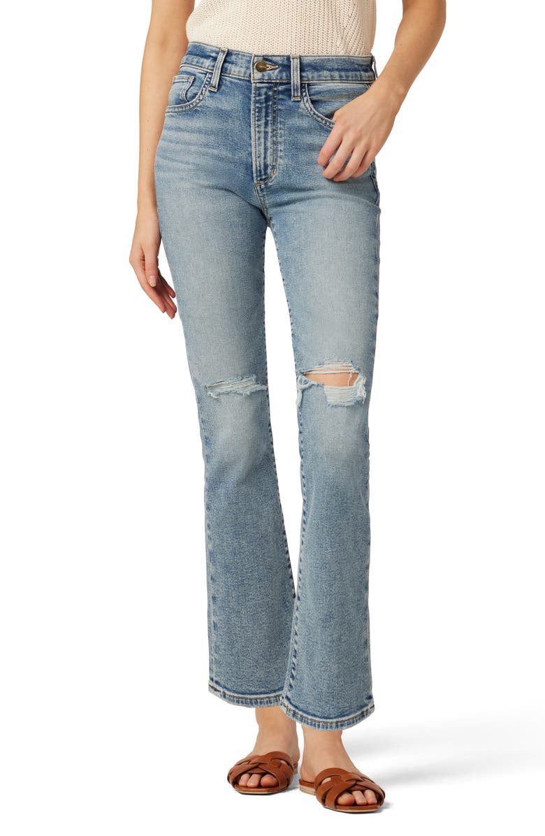 Joe's The Callie Ripped Crop Bootcut Jeans, Main, color, High Standards Des
