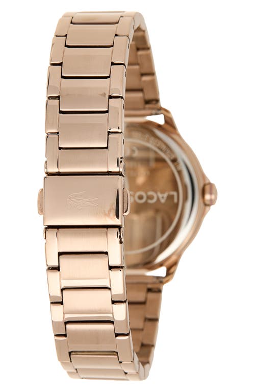 Lacoste Moonball Bracelet Watch, 36mm In Brown