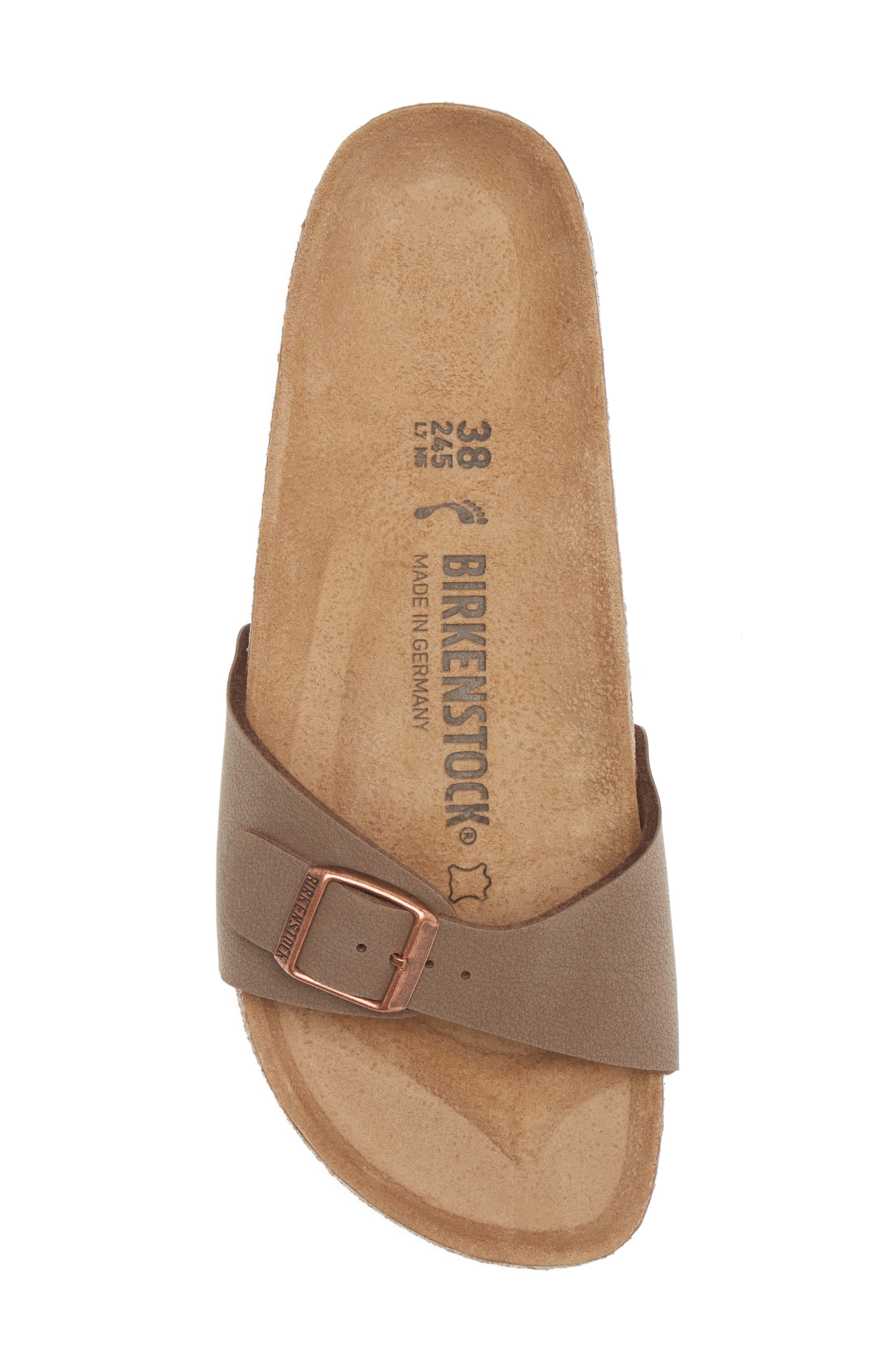 Madrid Slide Sandal, Alternate, color, MOCHA
