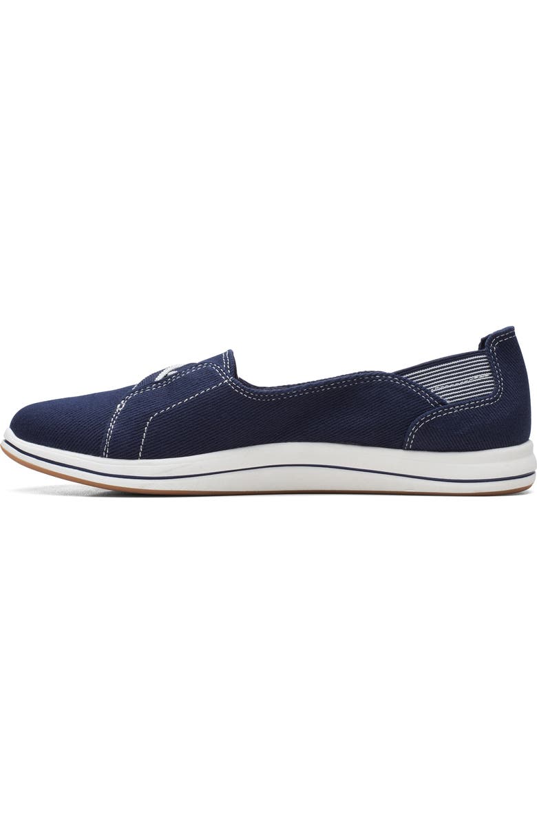 Clarks<sup>®</sup> Breeze Skip Slip-On Sneaker - Wide Width Available, Alternate, color,