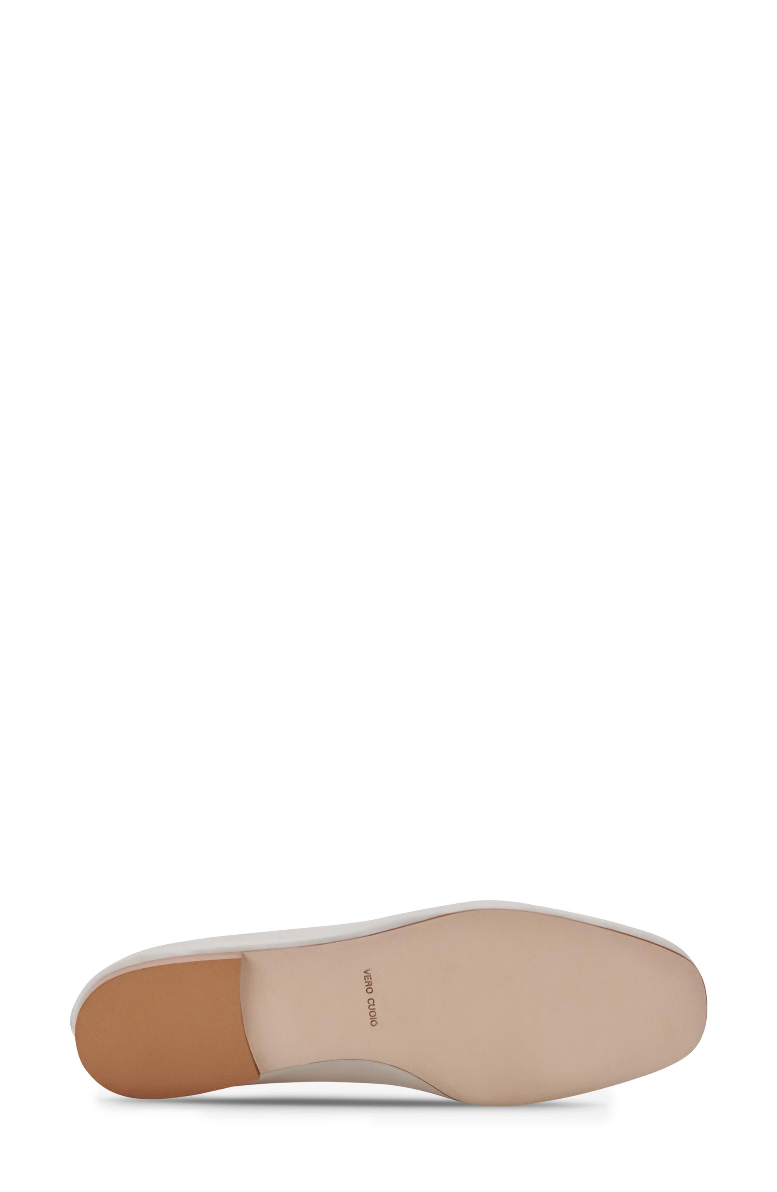 Dean Ballet Flat, Alternate, color, BONE LEATHER