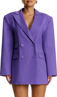 Naked Wardrobe Oversize Long Sleeve Blazer