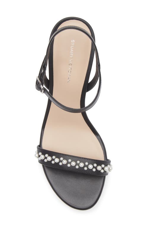 Stuart Weitzman Dancer Sandal In Black